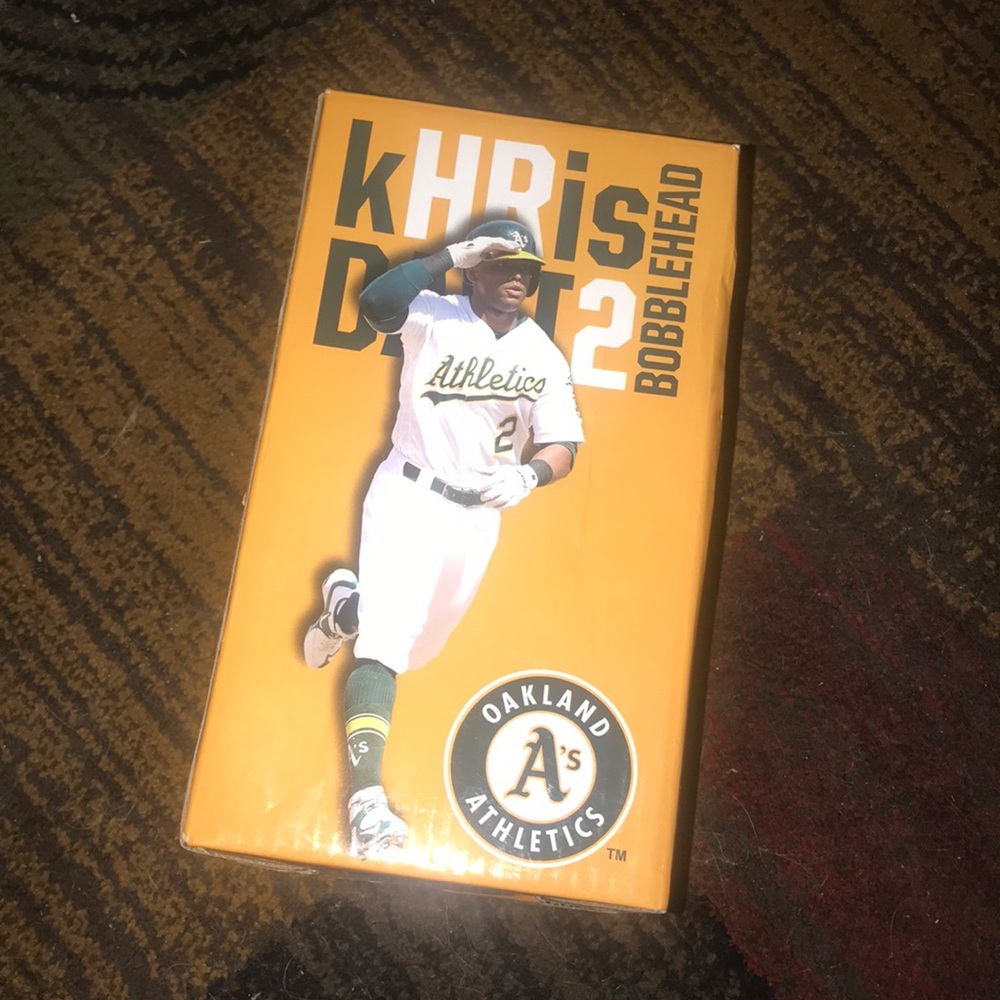 🆕Kris Davis2 Bobblehead.